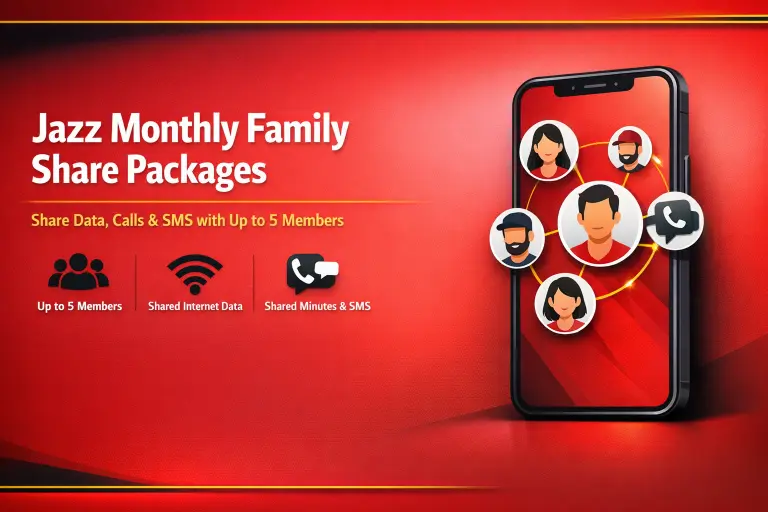 image of Jazz Monthly Family Share Packages