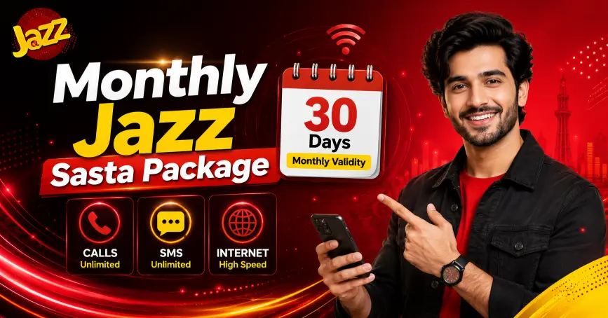 monthly jazz sasta package